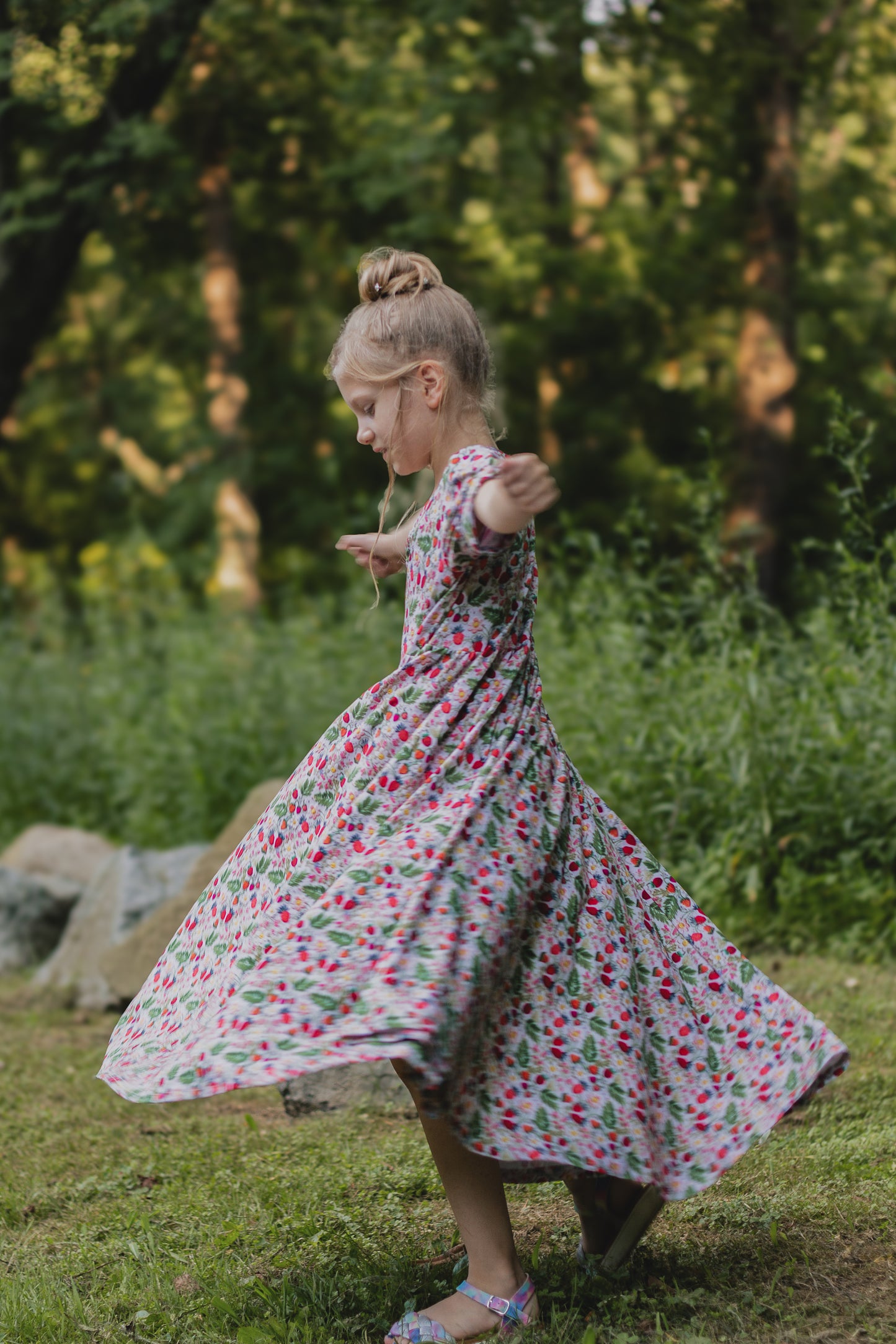 Strawberry Serenity ~ Mini Sweetheart Dress