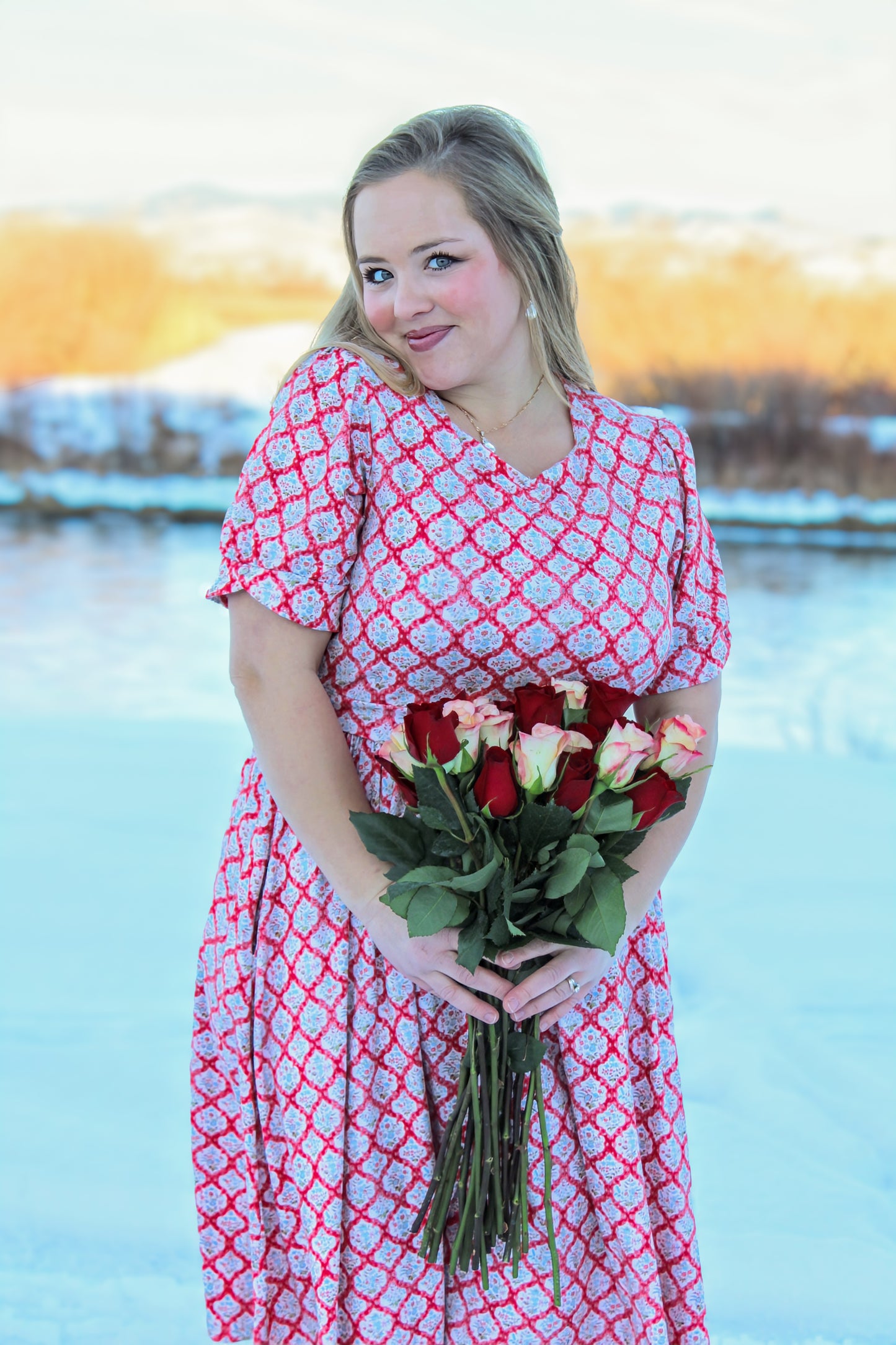 Raindrops on Roses ~ Sweetheart Dress