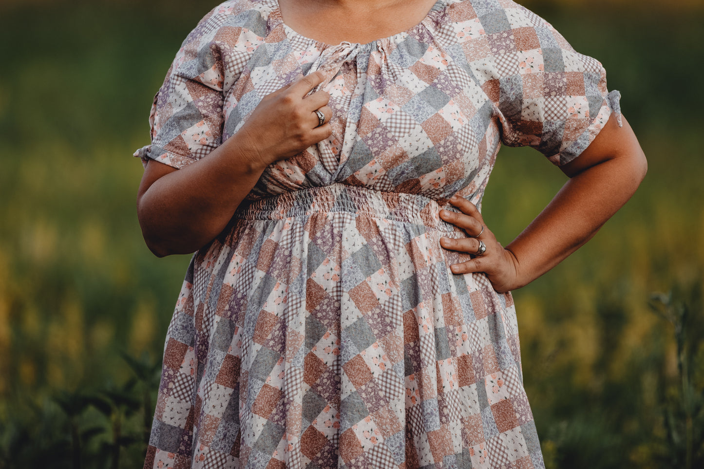 Woven Wildflower ~ Folklore Maxi