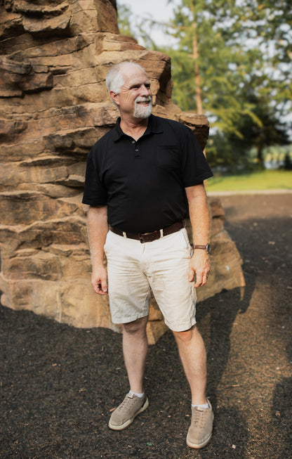 Ebony ~ Men’s Perseverance Polo