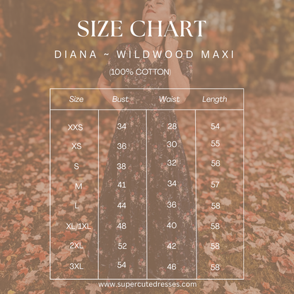 Diana ~ Wildwood Maxi