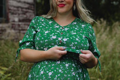Greenvale Gossamer ~ Rowena Midi