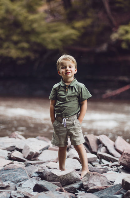 Sage ~ Boy’s Perseverance Polo