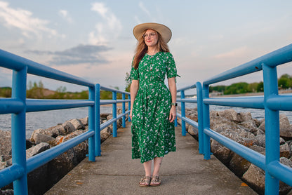 Greenvale Gossamer ~ Rowena Midi