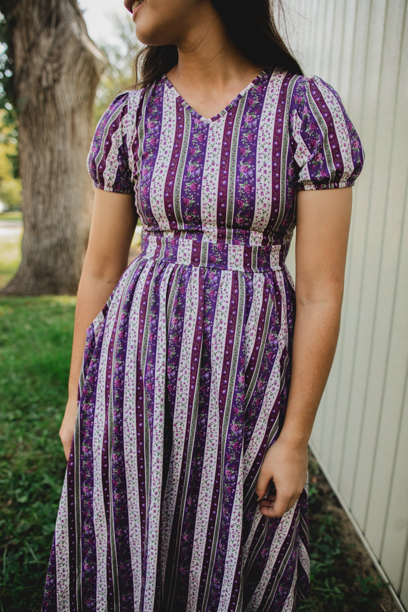 Antique Amethyst ~ Canterbury Classic Dress