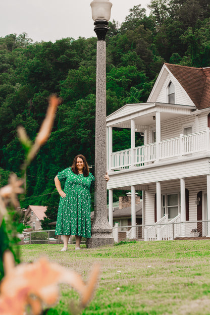 Greenvale Gossamer ~ Rowena Midi