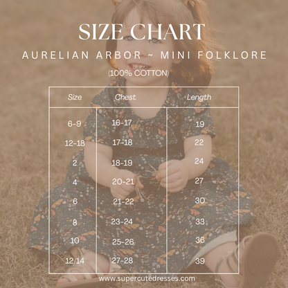 Aurelian Arbor ~ Mini Folklore Dress