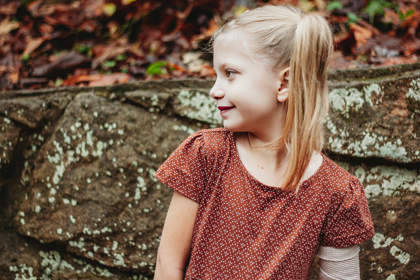 Terracotta ~ Mini Everyday Dress