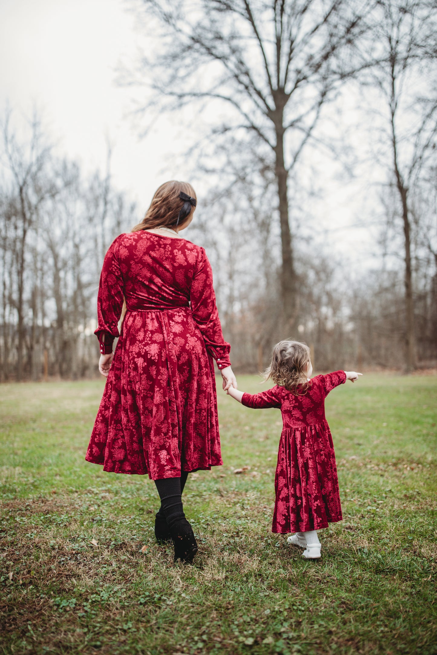 Ruby Regalia ~ Fairy-twirl Dress