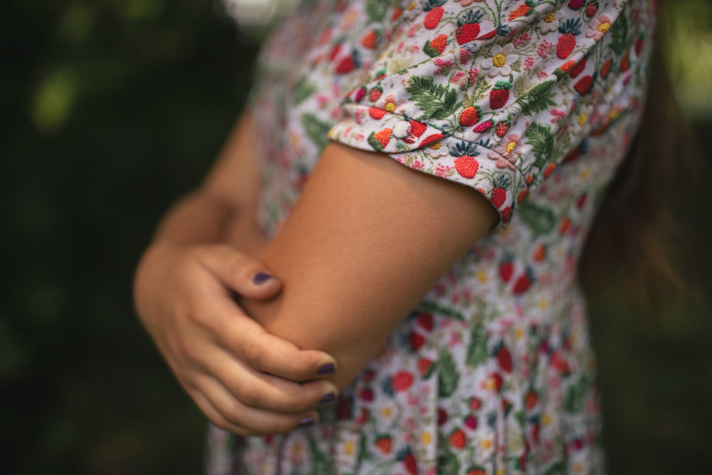 Strawberry Serenity ~ Mini Sweetheart Dress