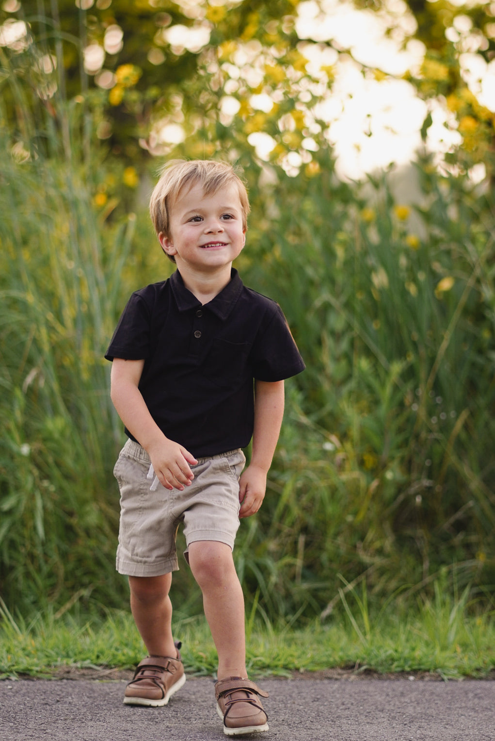 Ebony ~ Boy’s Perseverance Polo