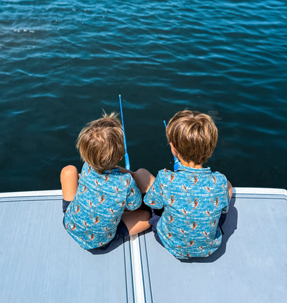 Reel Catch ~ Boy’s Perseverance Polo