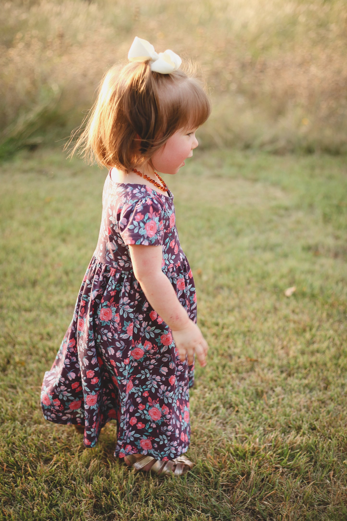 Mahogany Rose ~ Mini Everyday Dress