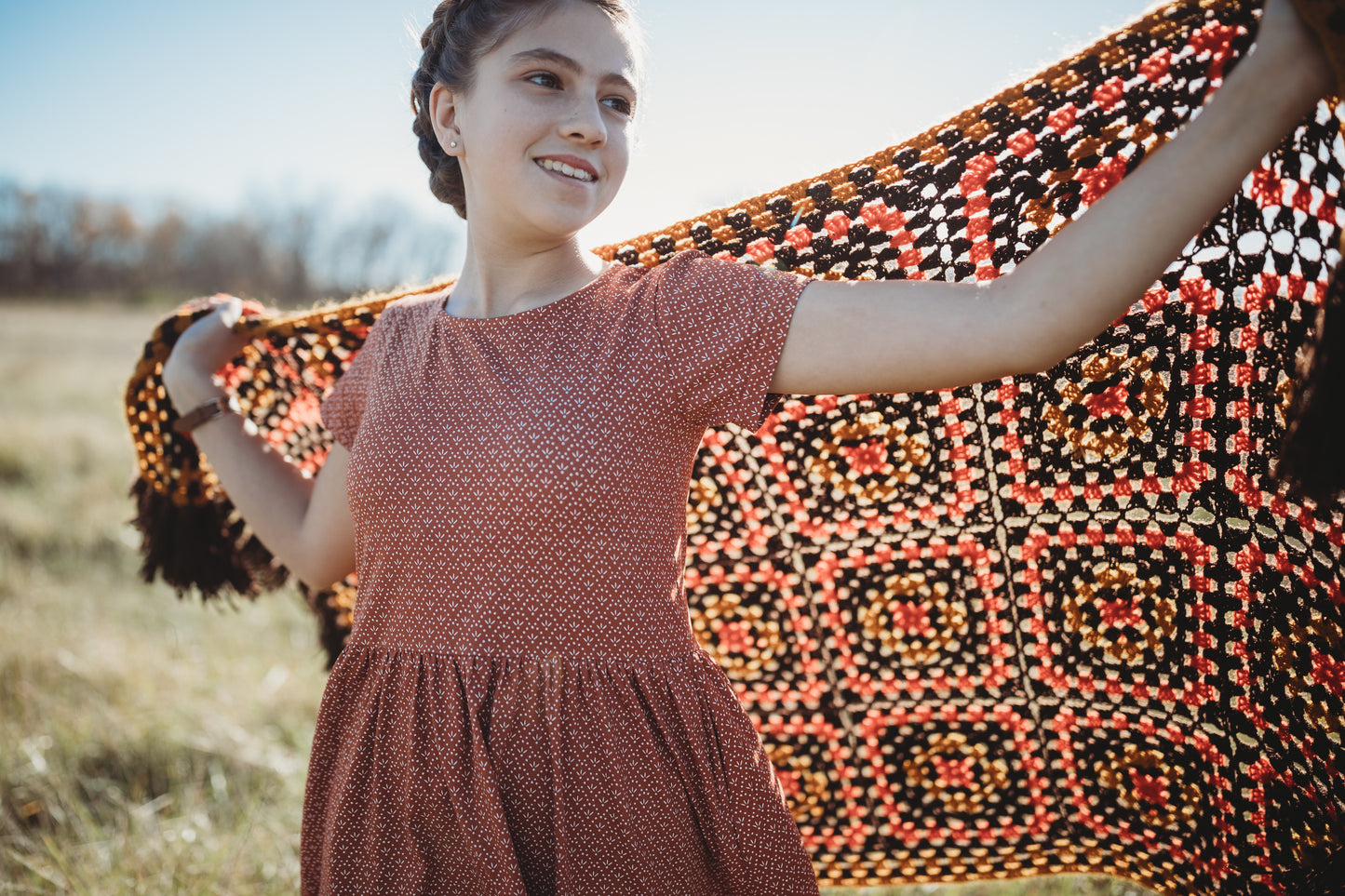 Terracotta ~ Mini Everyday Dress