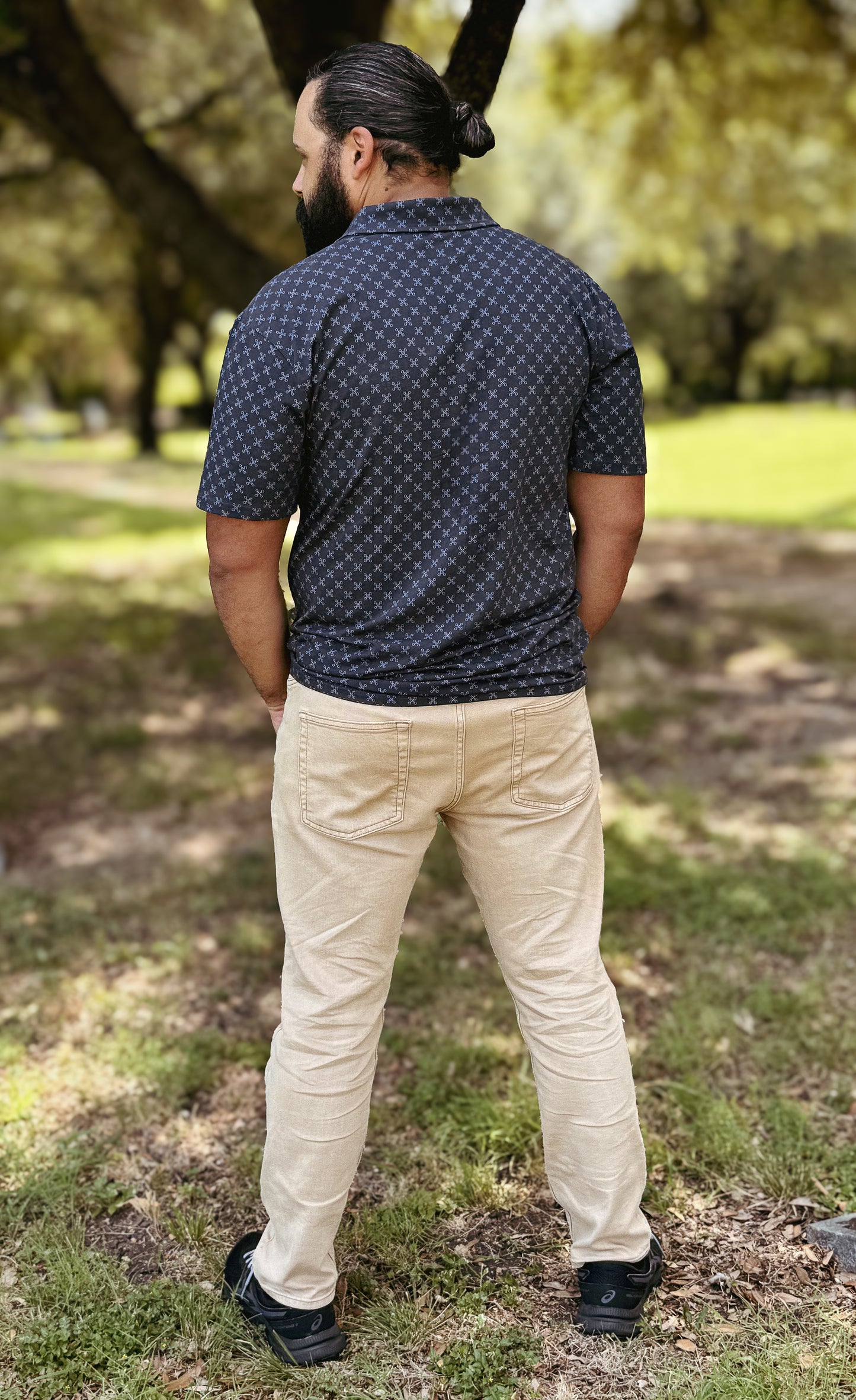 Carbon Blue ~ Men’s Perseverance Polo