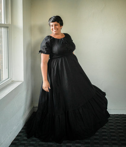 Ebony ~ Folklore Maxi