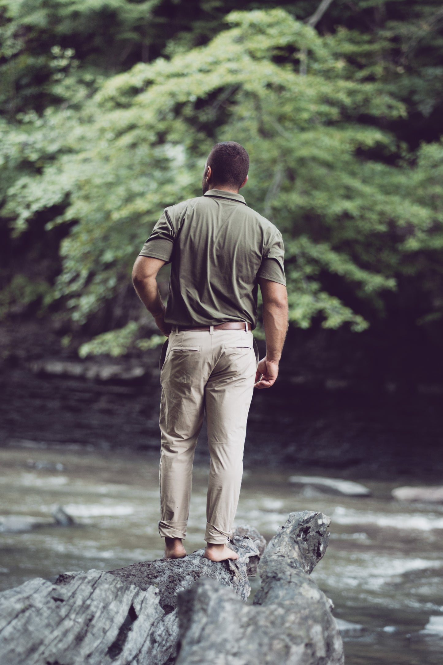 Sage ~ Men’s Perseverance Polo