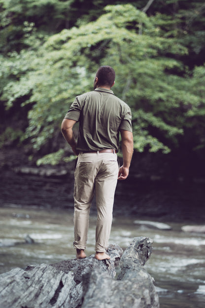 Sage ~ Men’s Perseverance Polo
