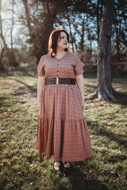 Sienna Sanskrit ~ Hinterland Maxi