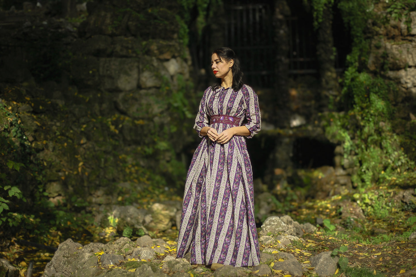 Antique Amethyst ~ Folklore Maxi