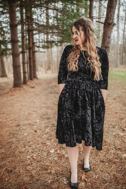 Noir Luxe ~ Windermere Dress