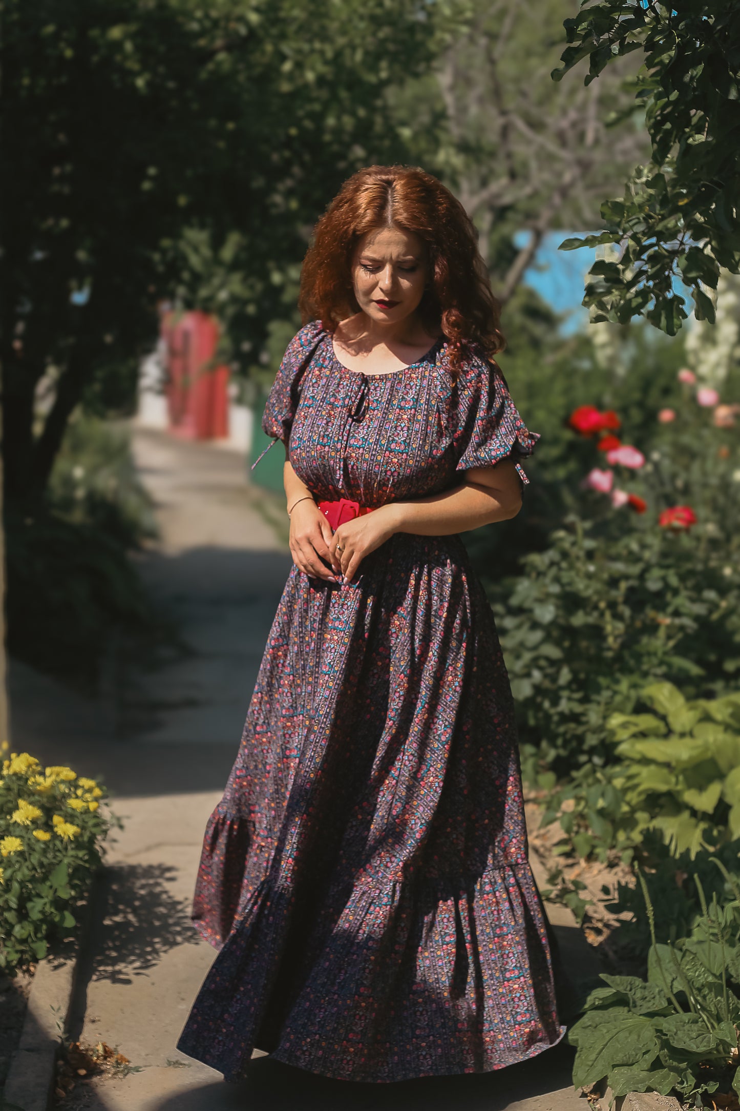 Jewel ~ Folklore Dress (cotton)