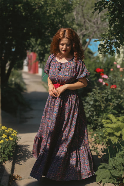 Jewel ~ Folklore Dress (cotton)