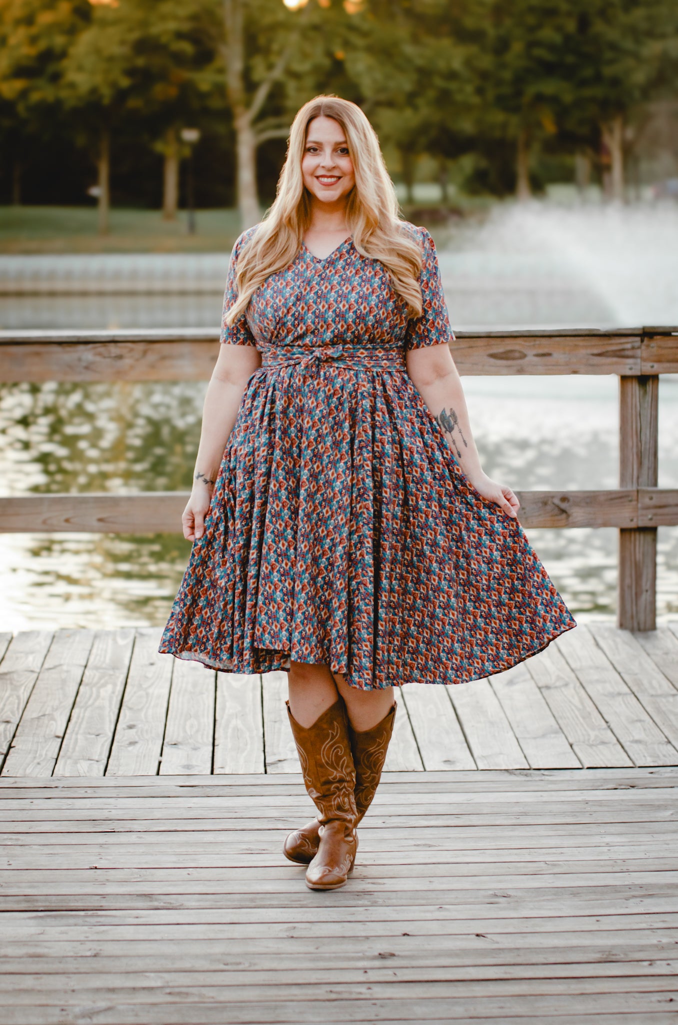 Sonoran Sky ~ Wildwood Dress