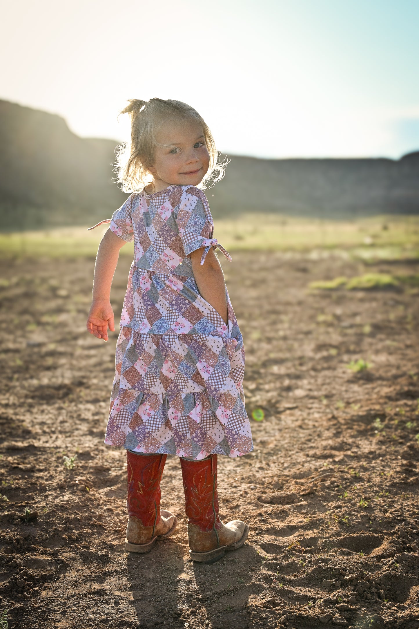 Woven Wildflower ~ Mini Windermere Dress