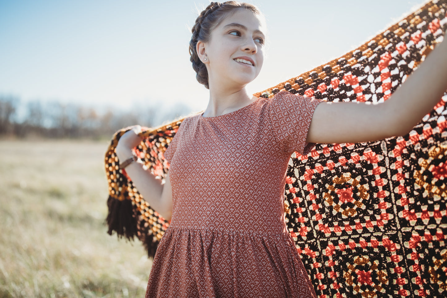 Terracotta ~ Mini Everyday Dress