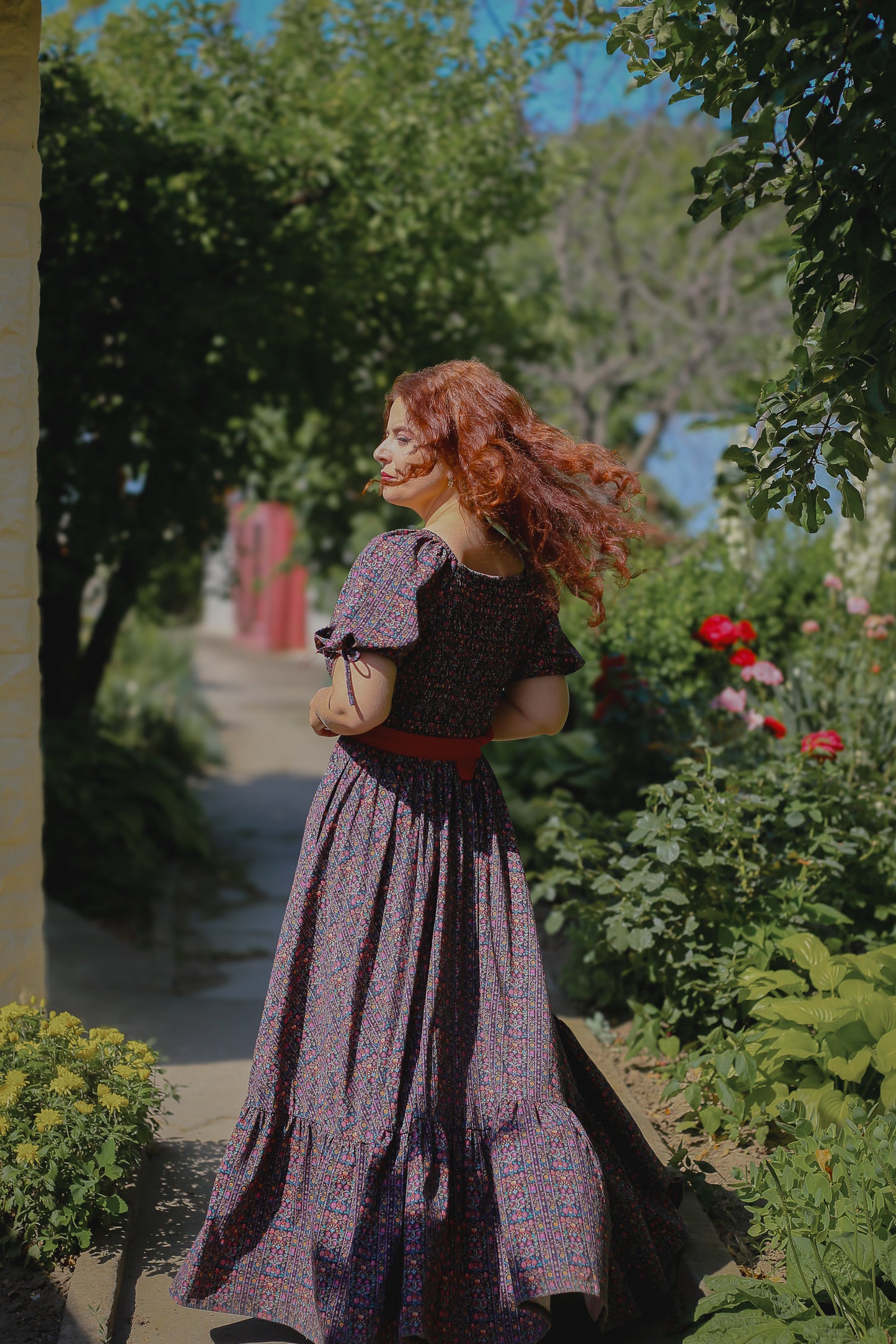 Jewel ~ Folklore Dress (cotton)