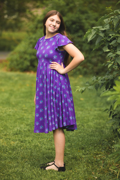 Violet Vale ~ Fairy-twirl Dress
