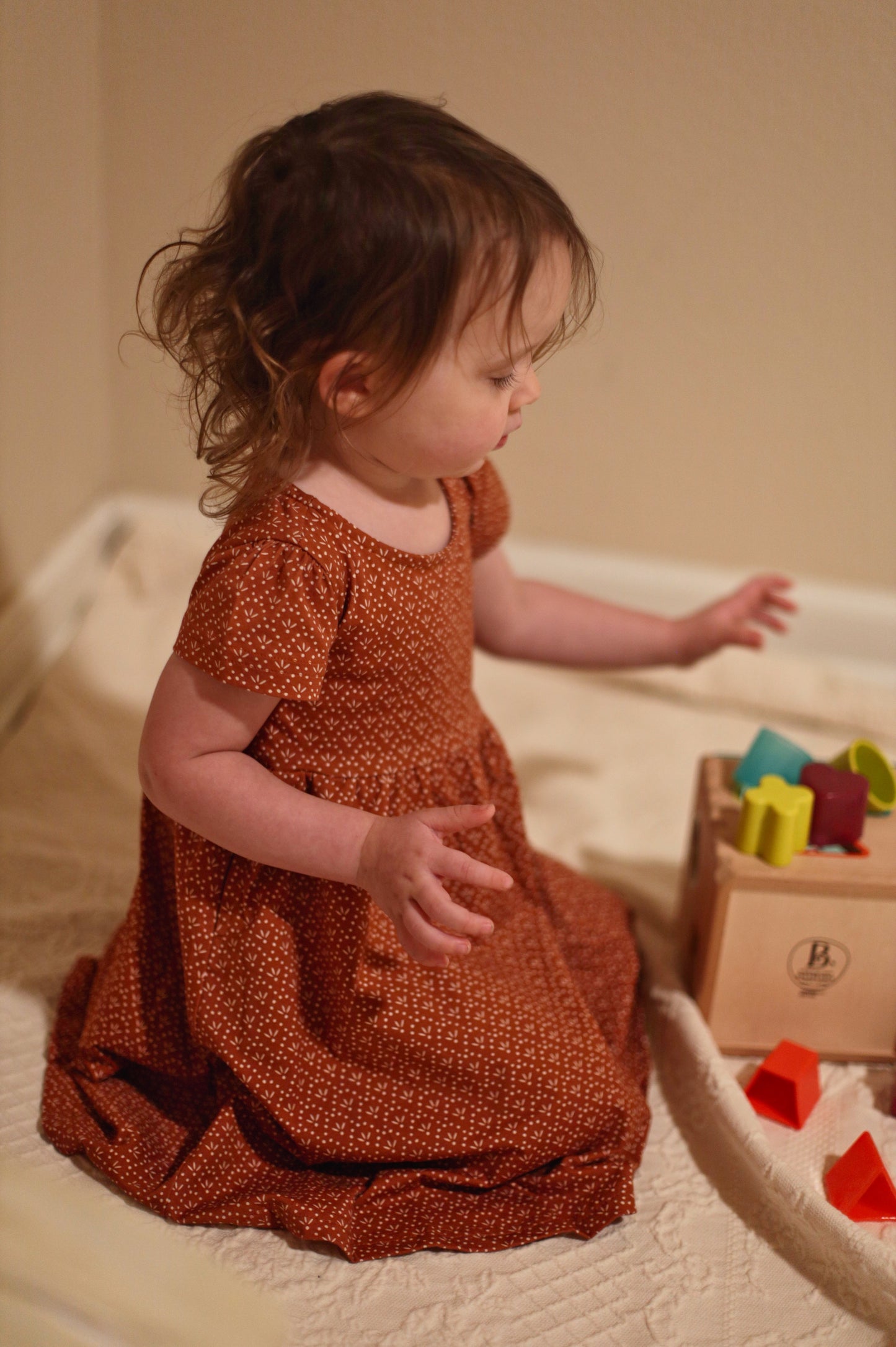 Terracotta ~ Mini Everyday Dress