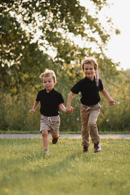 Ebony ~ Boy’s Perseverance Polo