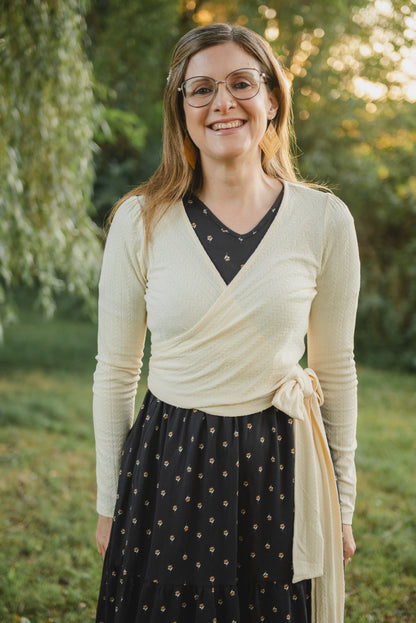 Poised Wrap—four colors