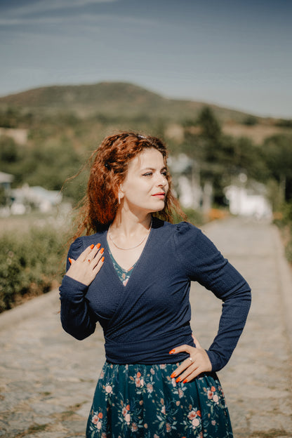 Poised Wrap—four colors