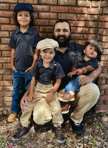 Carbon Blue ~ Boy’s Perseverance Polo