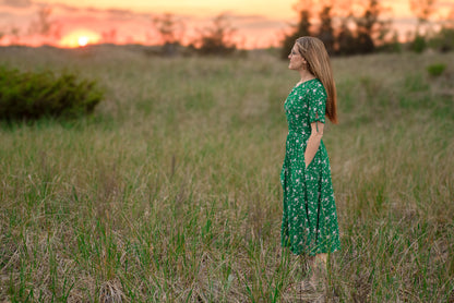Greenvale Gossamer ~ Rowena Midi