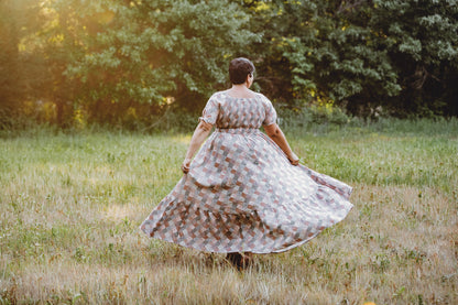 Woven Wildflower ~ Folklore Maxi