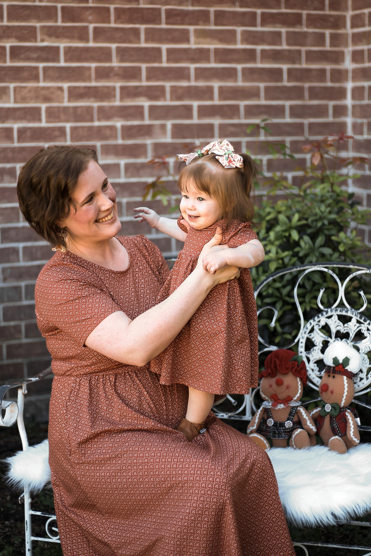 Terracotta ~ Mini Everyday Dress