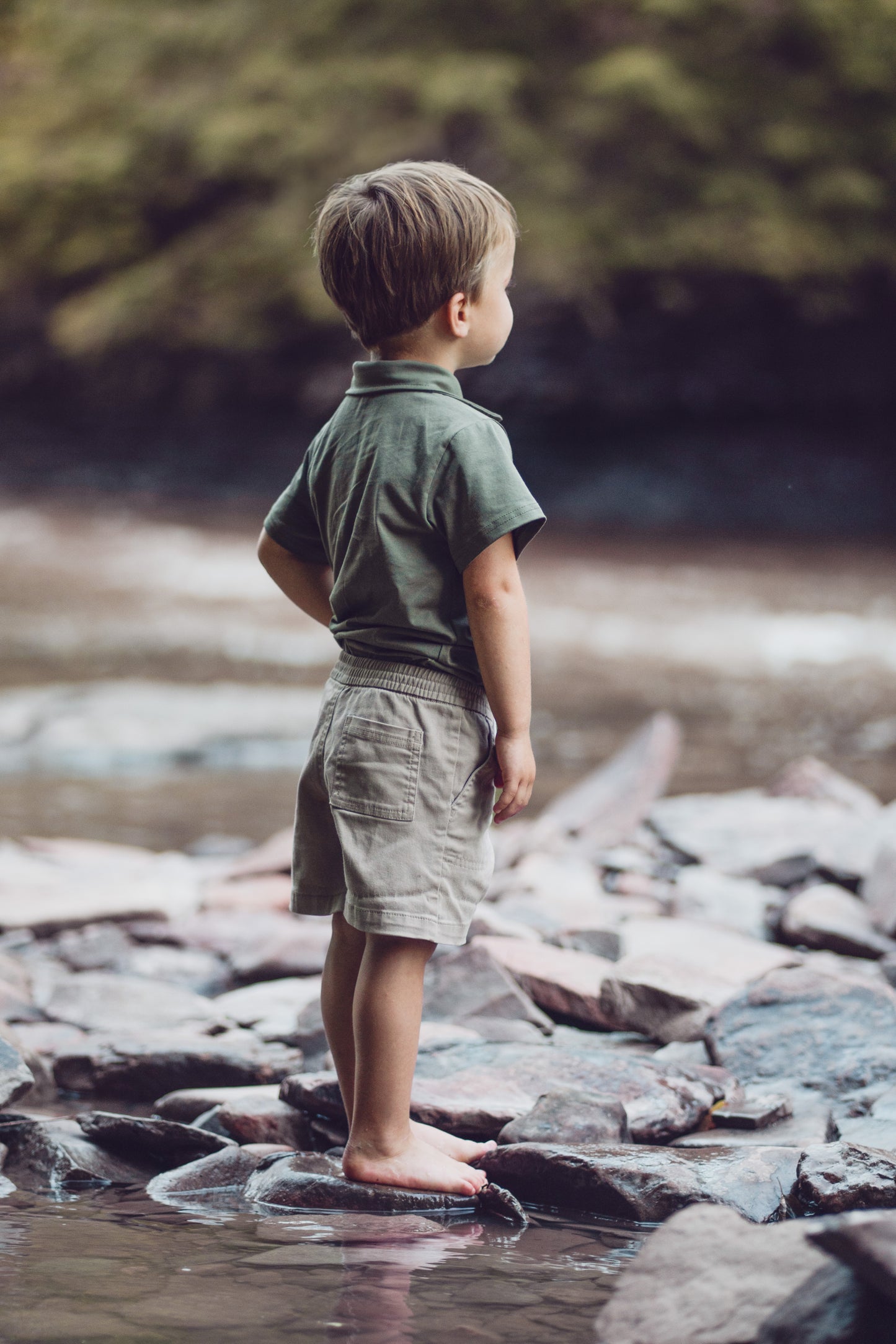 Sage ~ Boy’s Perseverance Polo