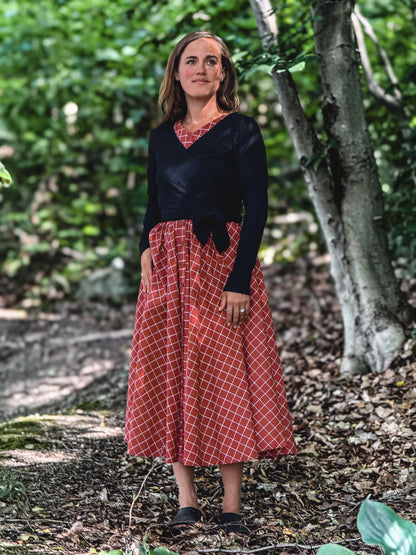 Poised Wrap—four colors
