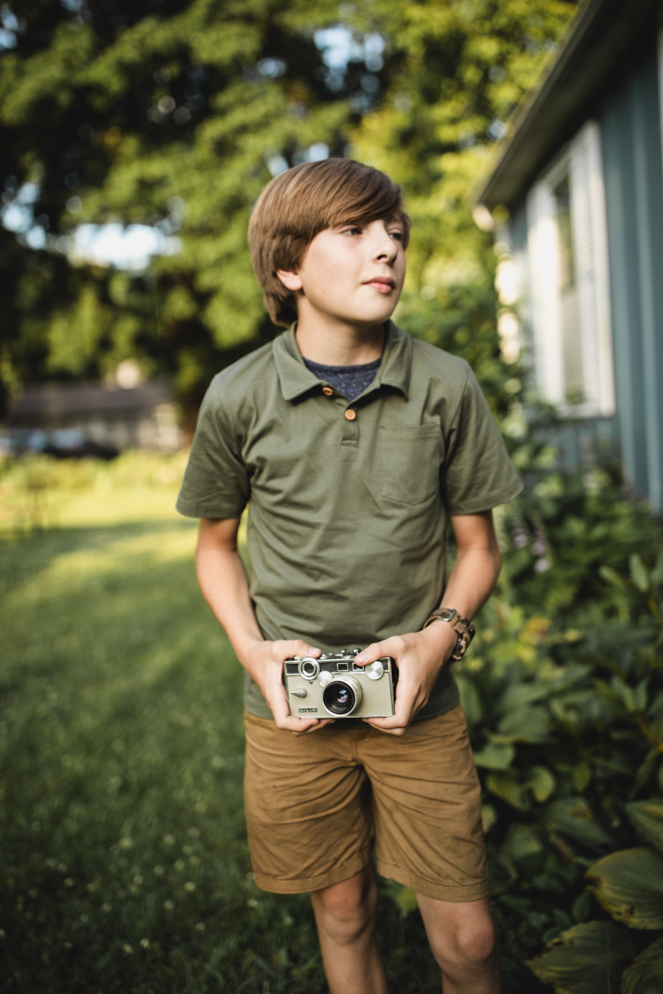 Sage ~ Boy’s Perseverance Polo