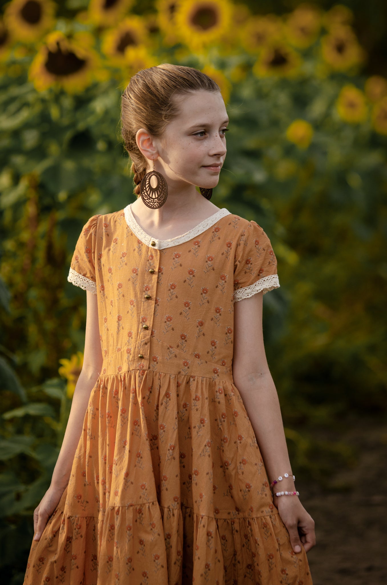 Pressed Marigold ~ Mini Keepsake Dress
