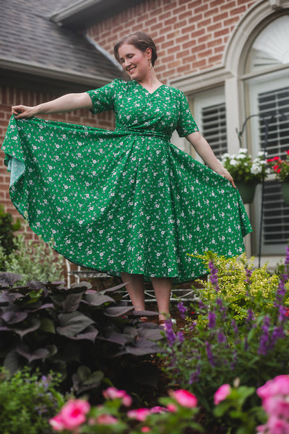 Greenvale Gossamer ~ Wildwood Dress