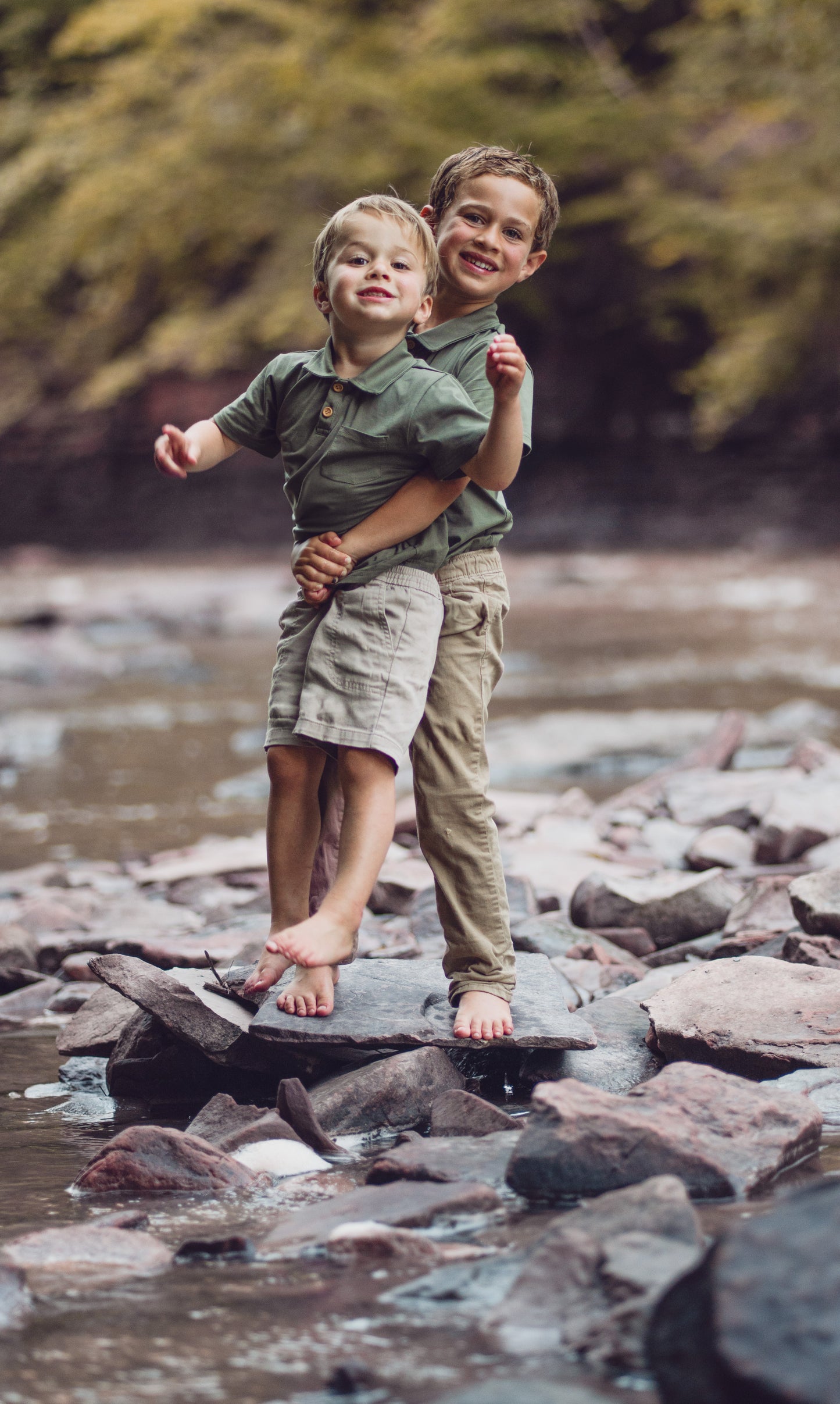 Sage ~ Boy’s Perseverance Polo