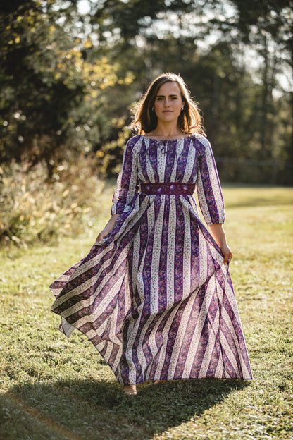 Antique Amethyst ~ Folklore Maxi