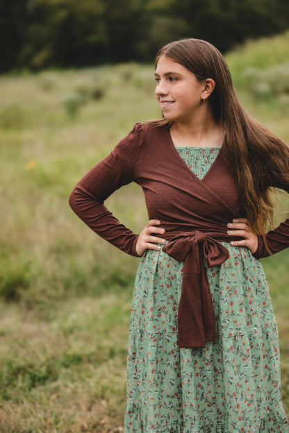 Poised Wrap—four colors