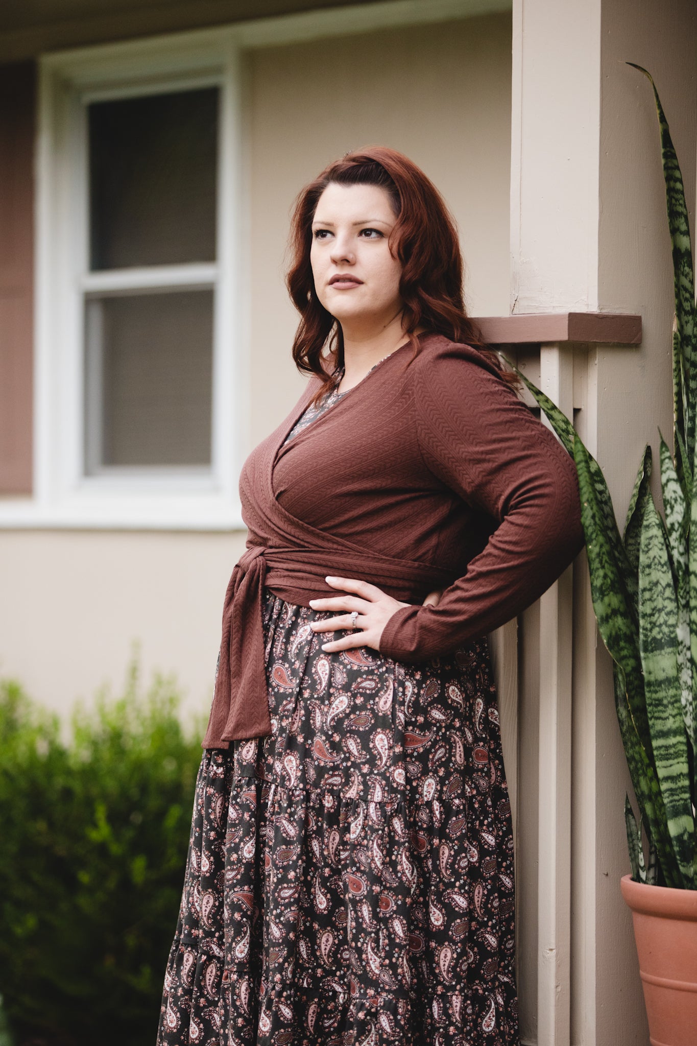 Poised Wrap—four colors