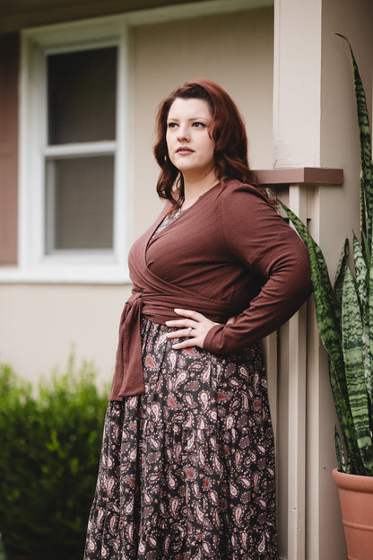Poised Wrap—four colors